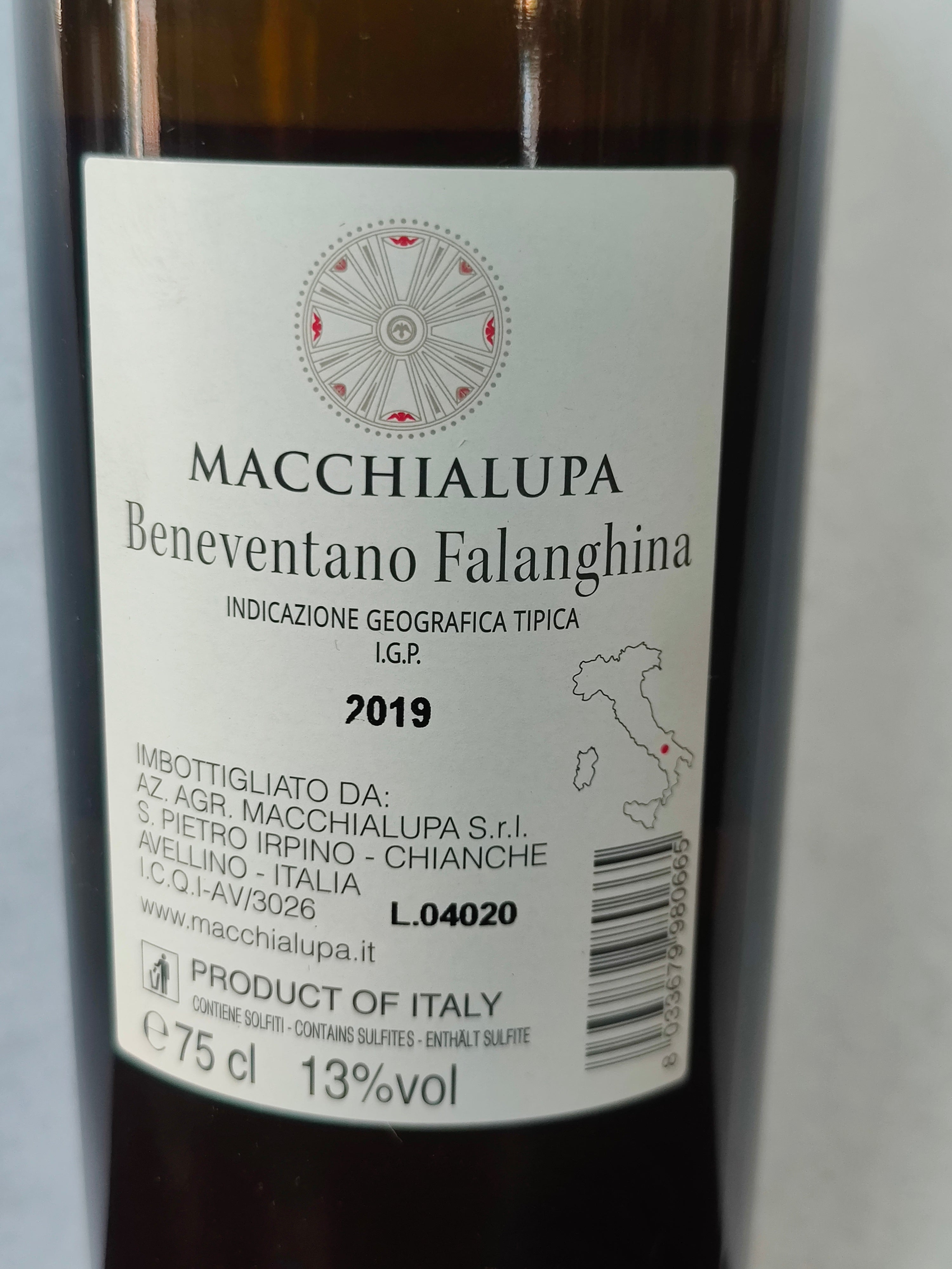Beneventano Falanghina "Macchialupa"